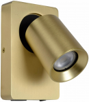 Valgusti seinale Lucide Nigel 09929/06/02, GU10, 2200 &deg;K, 1 x 5 W, kuldne v.