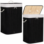 Pesukast Springos HA0077, 72 l, must v., 60 cm x 40 cm