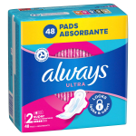 H&uuml;gieenisidemed Always Daily Ultra Size 2, 48 tk