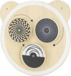 Arendav tahvel, karu Viga Toys Spinning Points, 30 cm, pruun v.