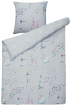Voodipesukomplekt Shumee Evergreen, helesinine v., 80 x 80 cm, 135 x 200 cm