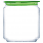 Kuivaine konteiner Luminarc Plano, 0.75 l, l&auml;bipaistev/roheline