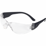 Kaitseprillid JSP Crackerjack, l&auml;bipaistev/must