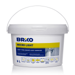 Pahtel Briko Micro Light, kerge peeneteraline, valge v., 3 l