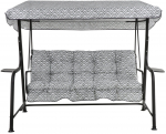 Aiakiik Patio Hawaii Black Edition, must v./hall v., 176 cm x 113 cm x 155 cm