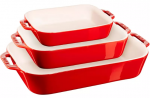 K&uuml;psetusn&otilde;ude komplekt Zwilling 40508-171-0, punane v., 34 cm x 24 cm, 1.1 - 4.5 l