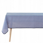 Laudlina ruudukujuline Douceur d`Interieur Vichy, sinine v./valge v., 150 x 150 cm