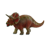 M&auml;ngukujuke, dinosaurus Triceratops, 16.7 cm, pruun/roheline