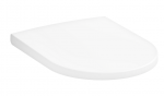 WC-poti prill-laud kaanega Hansgrohe EluPura Original S, valge v., 44 cm x 36.5 cm
