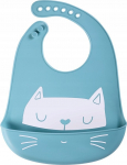Pudip&otilde;ll Simed Cat, sinine v., silikoon, 6+ kuud