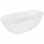 Vann, teisaldatav Mexen Siena, 170 cm x 80 cm x 54 cm, ovaalne, valge