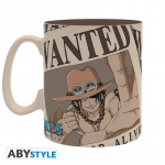 Tass ABYstyle ONE PIECE - Mug (460 ml) Ace Wanted, mitmev&auml;rviline, 460 ml