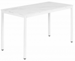 S&ouml;&ouml;gilaud ModernHome, valge v./marmor v., 120 cm x 60 cm x 73.5 cm