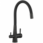 K&ouml;&ouml;gisegisti koos veefiltri &uuml;hendusega Laveo Riveco, must v.