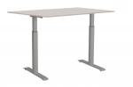 Kirjutuslaud reguleeritava k&otilde;rgusega Sun-Flex EasyDesk Adapt III, valge v./hall v.