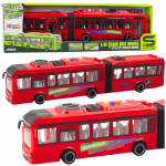 M&auml;nguasjabuss Lean Toys Multifunction Tram Bus, 1:16, punane