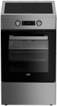Induktsioonpliit elektriahjuga Beko FSM59300XCS