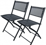 &Otilde;uetoolide komplekt Divero O13A, must v., 46 cm x 46 cm x 81 cm