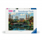 Pusle Ravensburger Central Park Bow Bridge 12001485, 50 cm x 70 cm, 1000 tk, mitmev&auml;rviline
