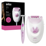 Epilaator Braun SE3-202, valge v./roosa v.