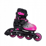 Rulluisud Roces Jokey X Girl 400900, must v./roosa v., 30-33