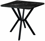 S&ouml;&ouml;gilaud Kalune Design Elma 70, must v., 70 cm x 70 cm x 74 cm