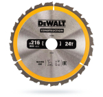 Saeketas Dewalt DT1952-QZ, 216 mm x 30 mm