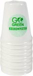 &Uuml;hekordne tass Go Green, 250 ml, &Oslash; 8 cm, 15 cm, 10 tk