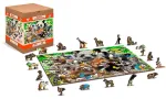Puidust pusle Wooden City Bears Paradise, 37.5 cm x 25.4 cm, 300 tk, mitmev&auml;rviline