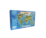 Puidust pusle Buki The World Of Animals And Plants, 29 cm x 41 cm, 100 tk, mitmev&auml;rviline