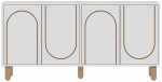 Konsoollaud Kalune Design Verona, valge v., 36 cm x 150 cm x 73 cm