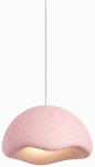 Valgusti lagi Opviq LM-01-BBYBT11 222VVD1028, E27, 1 x 40 W, roosa v. / valge v., 29 x 29 cm