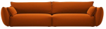 Diivan Cosmopolitan Design Matera Velvet Salvador 14, terracotta v., 110 x 248 cm x 85 cm