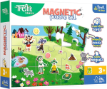 Magnetiline pusle Trefl Trefliks Day, mitmev&auml;rviline, 12 tk