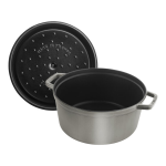 Emailitud malmpott Staub La Cocotte 40509-312-0, &Oslash;26 cm, 5.25 l, hall v.