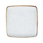 Taldrik prae Home4you Sensa, 26 cm x 26 cm, kuldne v./valge v.