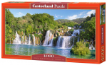 Pusle Castorland Krka Waterfalls, Croatia 4000 el. C-400133-2, 138 cm x 68 cm, 4000 tk, mitmev&auml;rviline