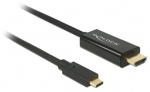Juhe Delock USB-C > HDMI (ST-ST) USB C male, HDMI A male, 2 m, must v.