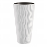 Lillepott Prosperplast Sandy DPSP300, plastik, &Oslash; 29.7 cm, valge v.