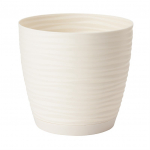 Lillepott Form Plastic Petit 3040, plastik, &Oslash; 19 cm, valge v.