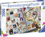 Pusle Ravensburger Collection of postage stamps 167067, 132 cm x 61 cm, 2000 tk, mitmev&auml;rviline
