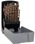Puuride komplekt Tivoly Furius HSS Drill Set, metall/roostevaba teras/raudbetoon, hss, ruut, 1 mm