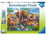 Pusle Ravensburger Wild Animals 13292, 49 cm x 36 cm, 200 tk, mitmev&auml;rviline