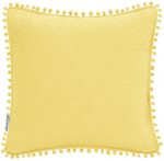 Dekoratiivne padi AmeliaHome Meadore, kollane, 45 cm x 45 cm