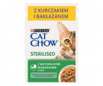 Kassi m&auml;rgtoit Purina Cat Chow Sterilised, kanaliha, 0.085 kg
