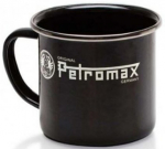 Tass Petromax Enamel Mug, roostevaba teras, 9.1 cm, 0.36 l, must v.