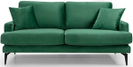 Diivan Hanah Home Papira, roheline v., 175 x 90 cm x 88 cm