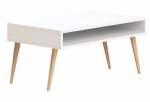 Kohvilaud Kalune Design Via, valge v., 80 cm x 45 cm x 53.6 cm