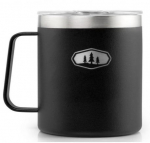 Tass GSI Outdoors Glacier, roostevaba teras/silikoon/pol&uuml;prop&uuml;leen (pp), 8.9 cm, 0.444 l, must