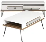 Elutoa m&ouml;&ouml;blikomplekt Kalune Design Ekol, sise, valge v.